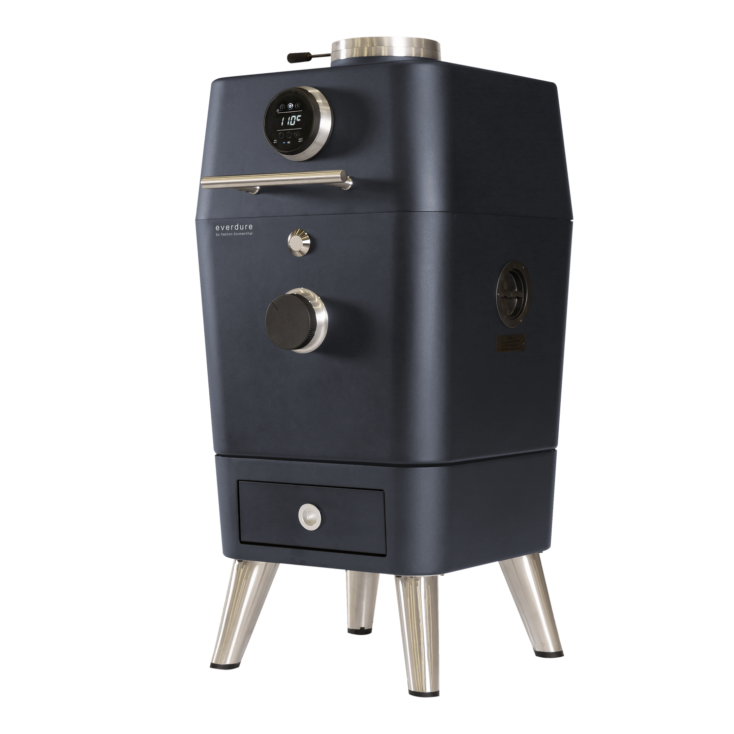 4K BBQ Graphite Angled View
