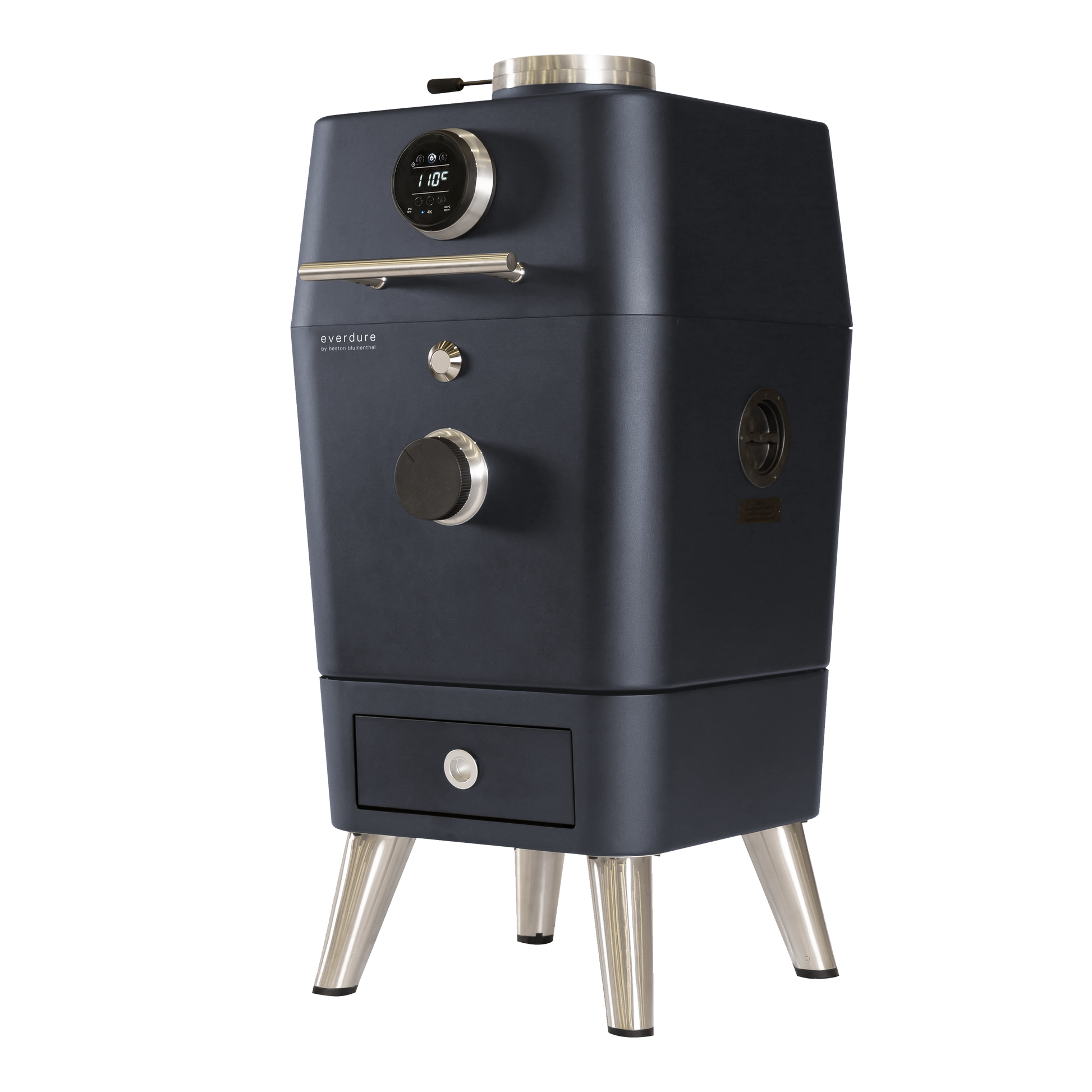 4K BBQ Graphite Angled View