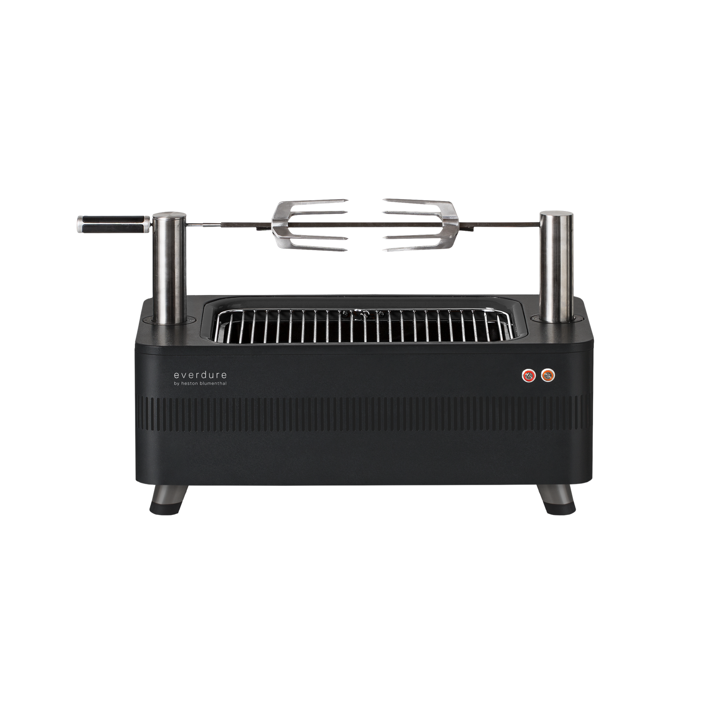 Matte Black FUSION No Pedestal with Rotisserie
