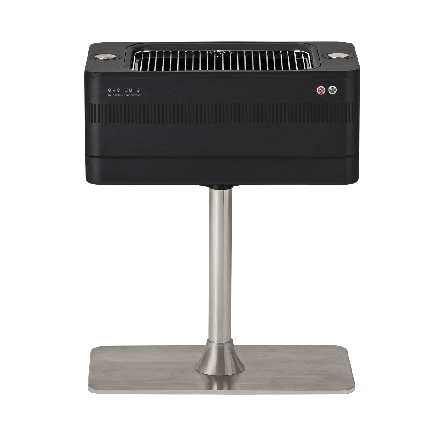 Matte Black FUSION with Pedestal and Grill View