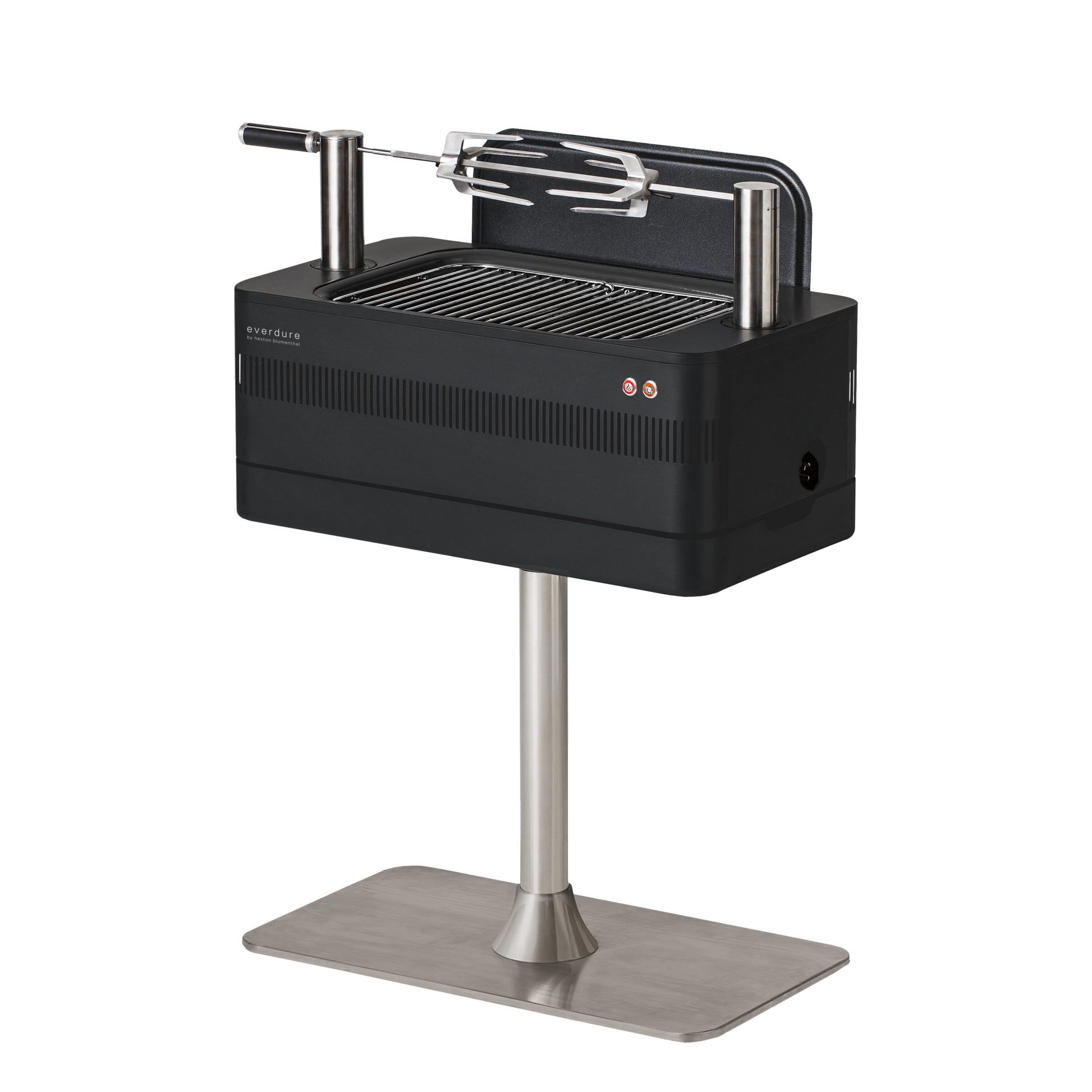 Matte Black FUSION Rotisserie and Lid Storage