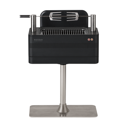 Matte Black FUSION with Pedestal Front View